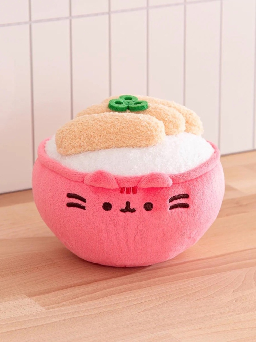 Pusheen Katsu Rice Bowl Plush